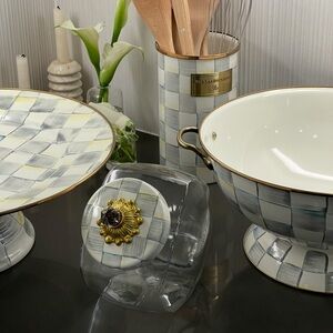 MacKenzie-Childs Sterling check Collection